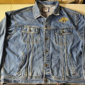 Vintage Lee Denim Trucker Jacket Size XXL